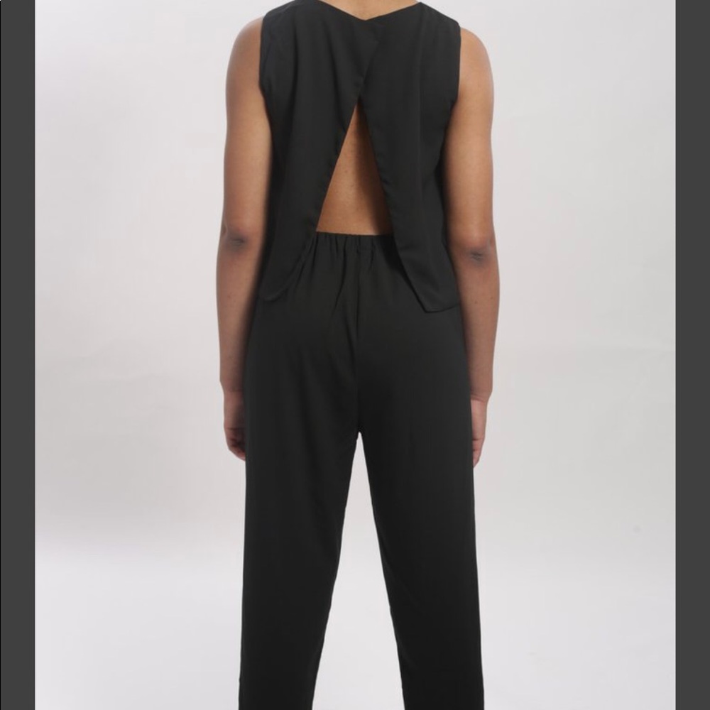 Butterfly aback Jumpsuit